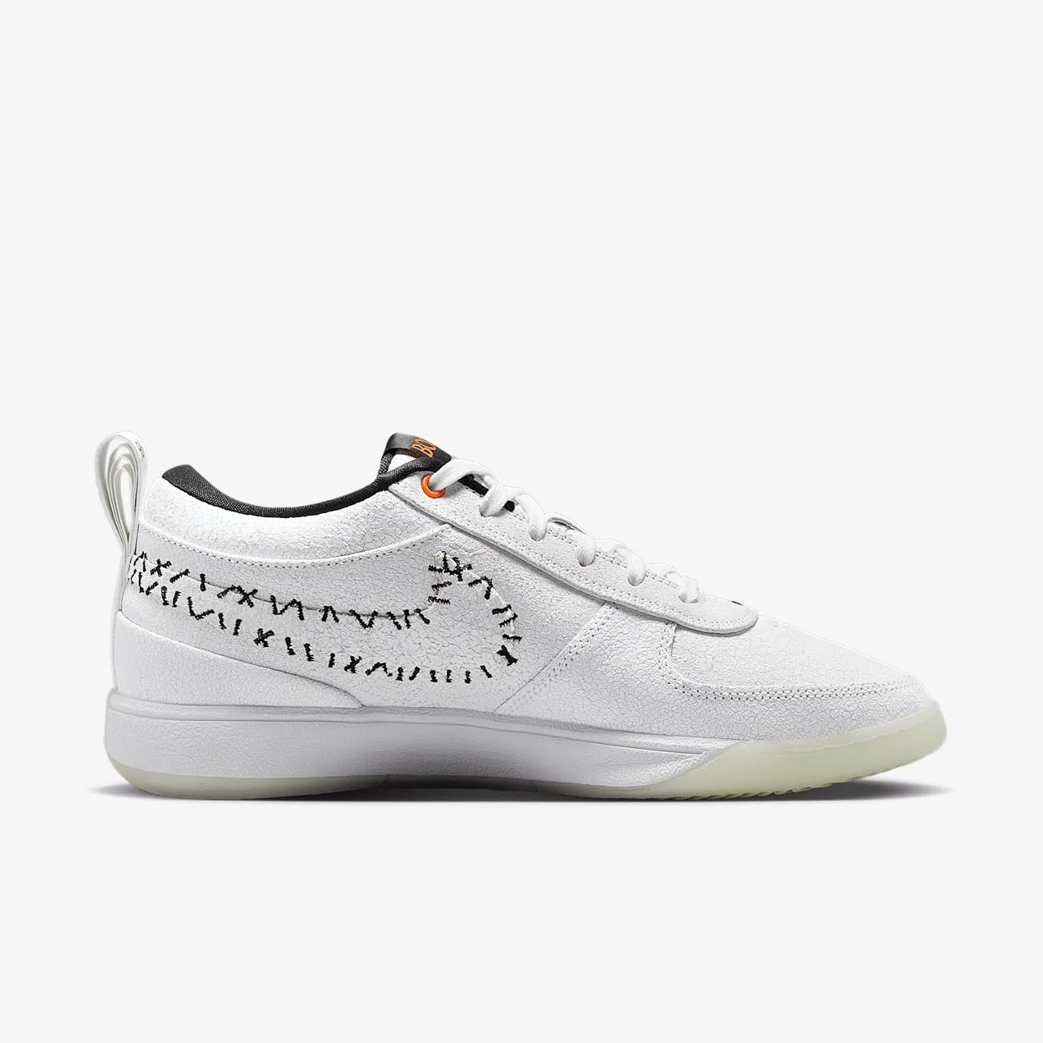 Nike Men's Book 1 Basketball Shoes (FJ4249-102, White/Black/Clay Orange/White)