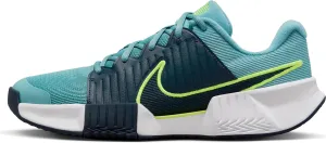 Nike Zoom GP Challenge Pro Men's Clay Court Tennis Shoes (FJ7767-401, Denim Turquoise/Volt/Armory Navy) Size 14