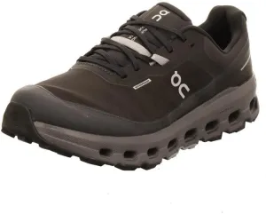 On Men's Cloudvista 2 Waterproof Sneaker, Black/Eclipse, 14