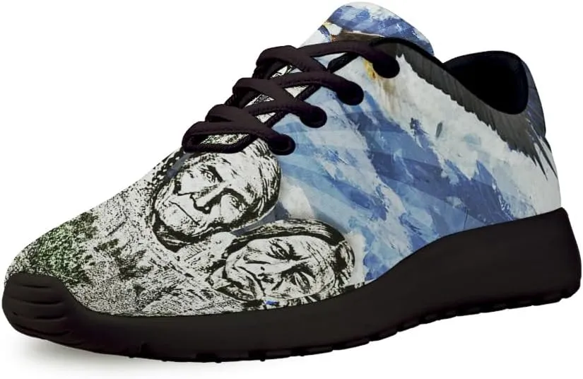 Original Founding Fathers Native American Flag Shoes for Women Men Trail Running Casual Fashion Sneakers Slip-on Tennis Shoes