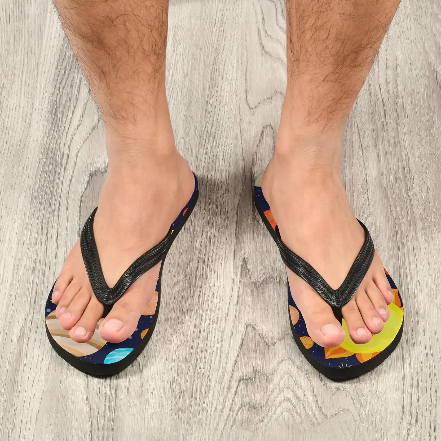 Oyihfvs Flip Flops Flip Sandal Home Slippers Hotel Spa Bedroom for Men Women XS-XXL