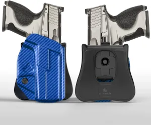 P320 Holster IWB Kydex Holster Custom Fit: Sig Sauer P320-M18/P320-Compact/P320-Carry Pistol – Inside Waistband Concealed Carry – Adjustable Cant & 'Posi-Click' Retention – No Wear No Jitter - US Made