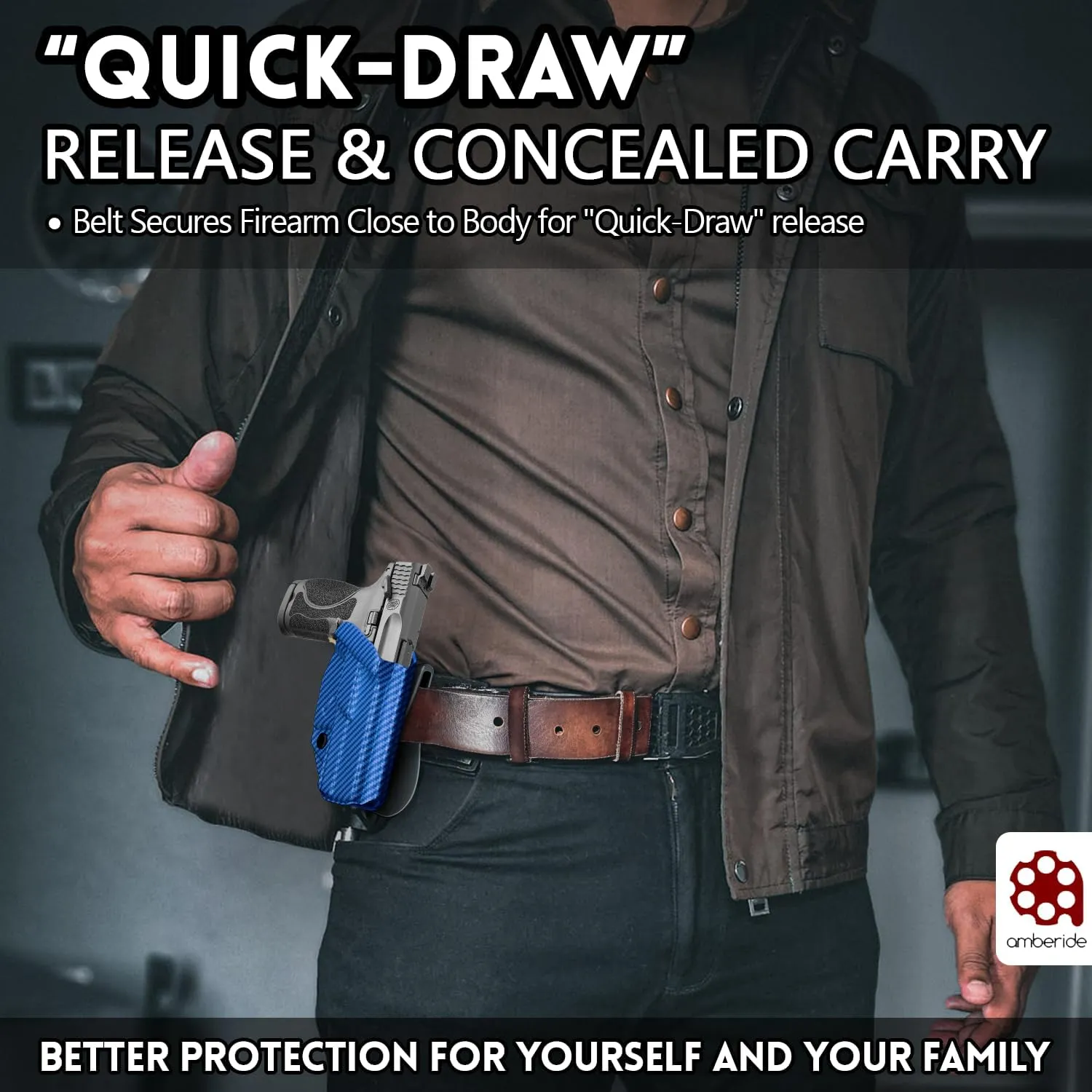 P320 Holster IWB Kydex Holster Custom Fit: Sig Sauer P320-M18/P320-Compact/P320-Carry Pistol – Inside Waistband Concealed Carry – Adjustable Cant & 'Posi-Click' Retention – No Wear No Jitter - US Made