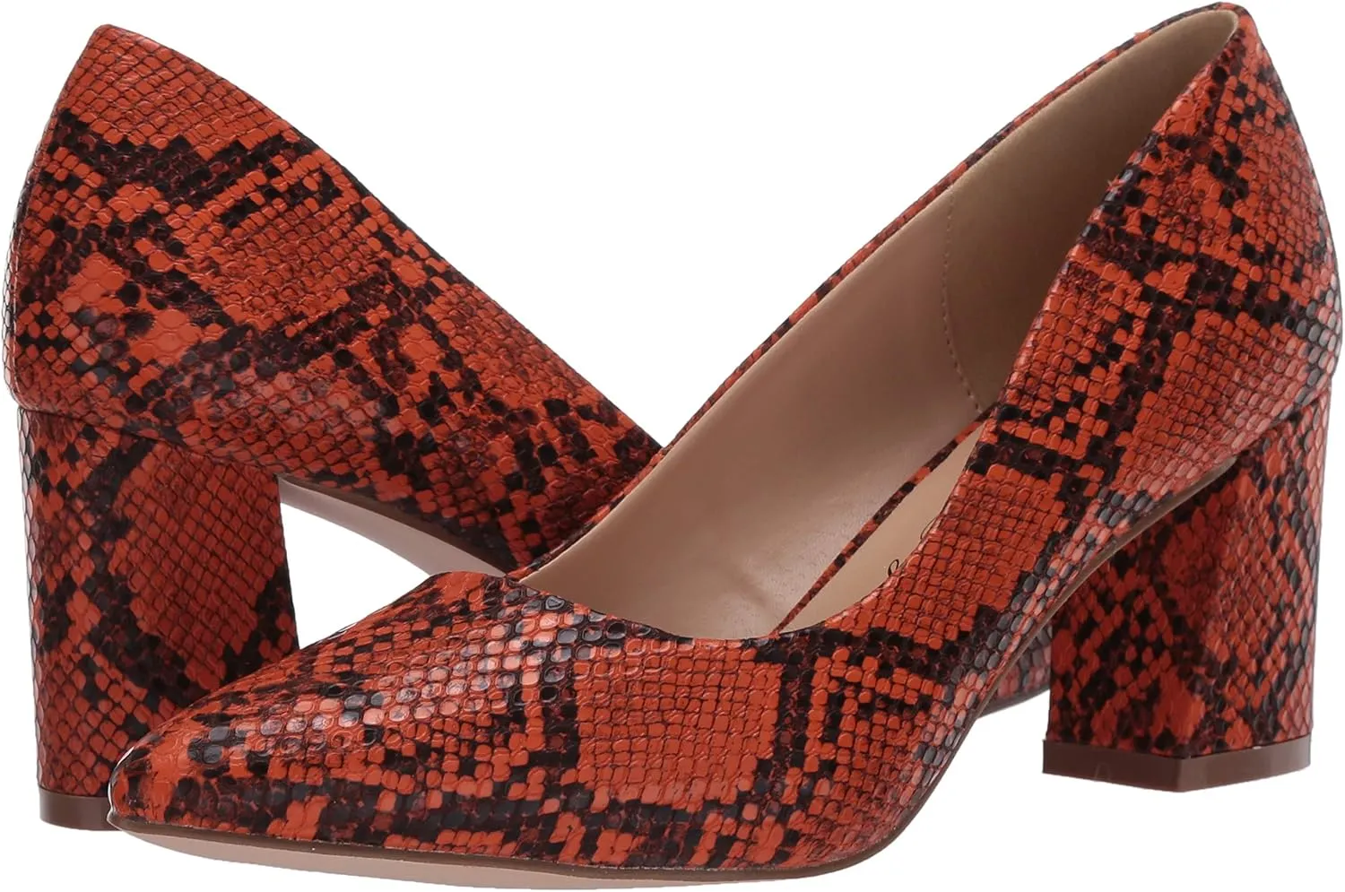 Penny Loves Kenny Women's Snake Print Pump