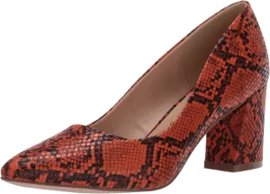 Penny Loves Kenny Women's Snake Print Pump