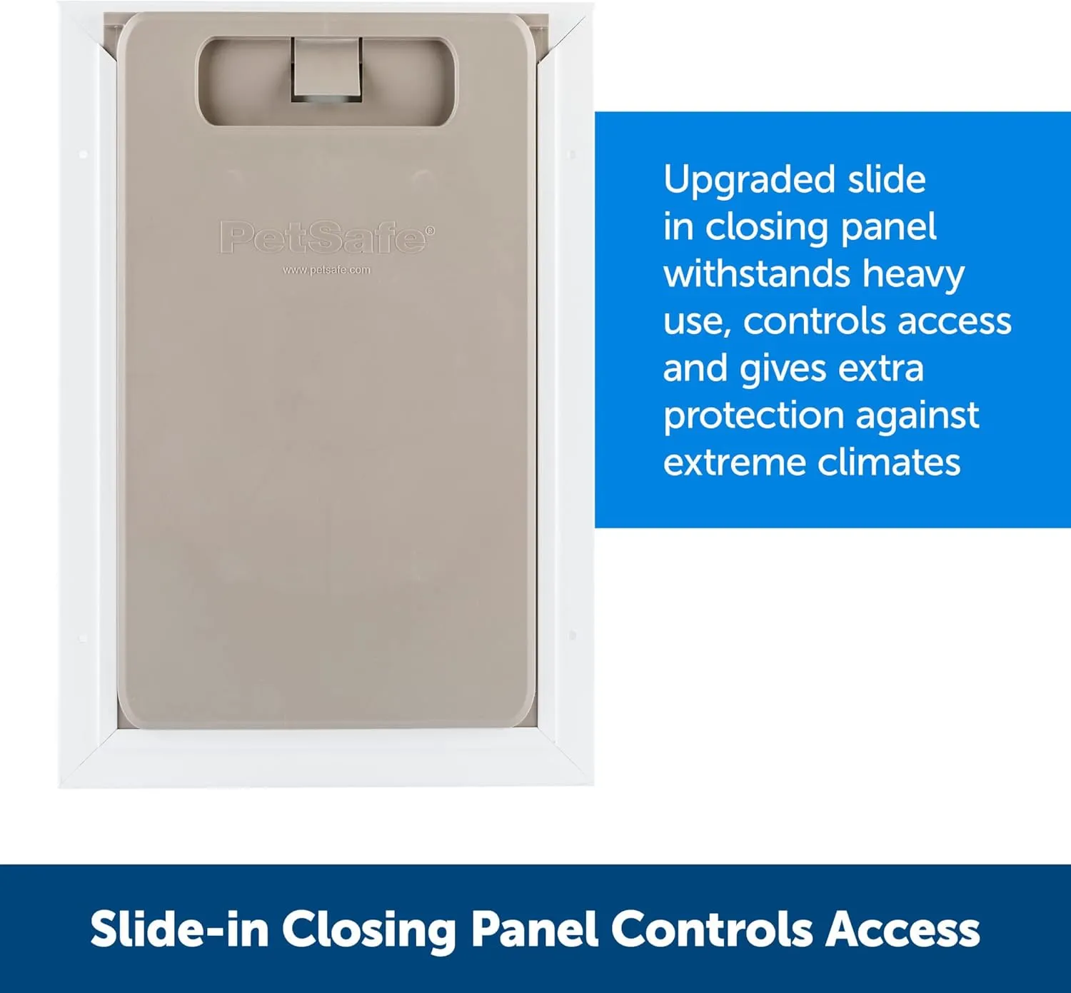 PetSafe Extreme Weather Aluminum Pet Door, Extra Large