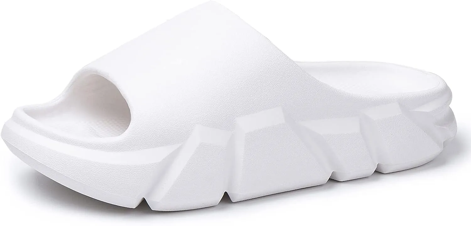 Pillow Slippers for Women and Men,Cloud Slippers Shower Shoes women Non-Slip Soft Thick Sole Home House Cloud Cushion comfy slippers for women