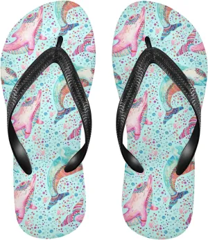Poeticcity Flip Sandal Men Women Flip Flops for Hotel Spa Home Slippers Bedroom Travel S-XXL