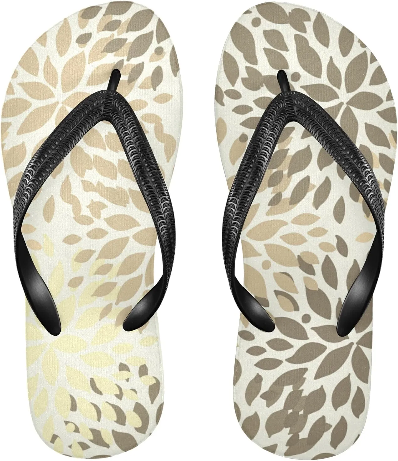 Poeticcity Flip Sandal Men Women Flip Flops for Hotel Spa Home Slippers Bedroom Travel S-XXL