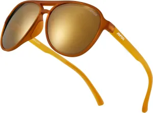 Polarized Aviator Sunglasses for Women Men Retro Trendy Sports Sunglasses for Outdoor UV400 Protection