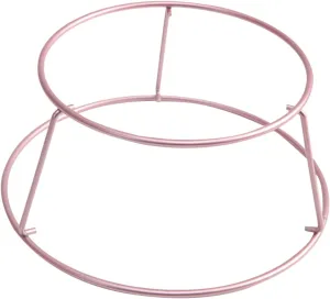 PRETYZOOM Rose Gold Cooling Rack Biscuit Baking Tool Oven Safe Cake Cooling Stand Wire Cake Rack