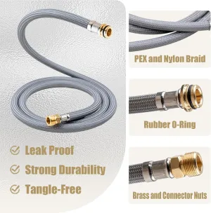 Pull-out Faucet Hose Replacement Compatible for Grohe 48293000 Flexible Shower