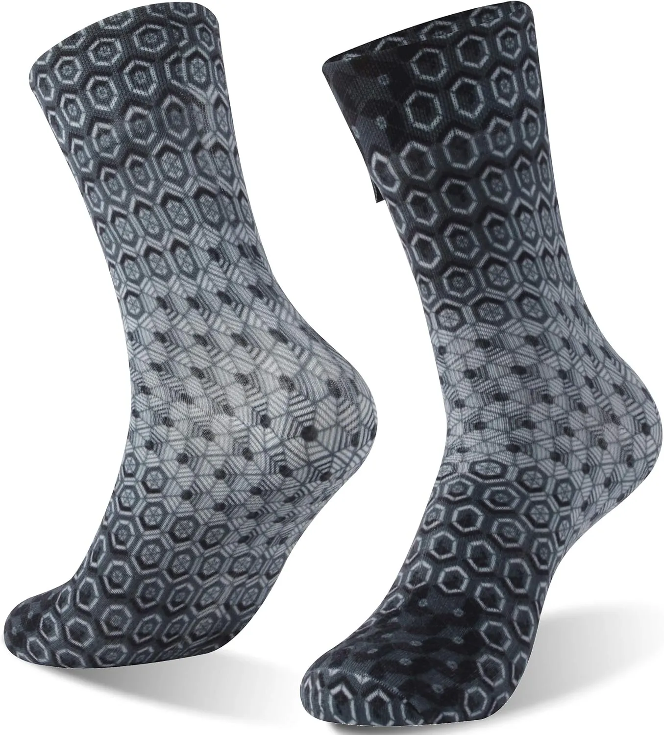 RANDY SUN Ultra-thin Golf Waterproof Socks, Breathable Men's Women's Sports Mid Calf Socks 1&2 Pairs