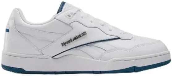Reebok Unisex BB 4000 II Sneaker, White/Escape Blue, 7 US Men