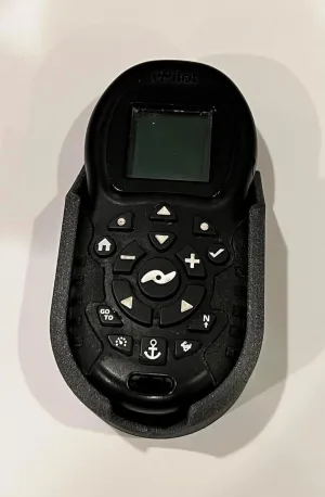 Remote Holder fits Minn Kota Ipilot Bluetooth trolling Motor Remote. Carbon Fiber Infused. Crafted by a Fisherman for Fishermen.