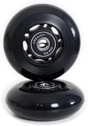 Ripstik Casterboard Replacement Wheels, 68mm with Bearings, Set of 2