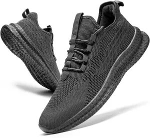 Running Shoes for Men Casual Slip on Tennis Shoes Fashion Sneaker Lightweight Breathable Gym Athletic Sports Walking Shoes