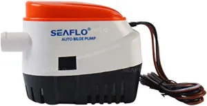 SEAFLO Automatic Submersible Boat Bilge Water Pump 24v 750gph Auto with Float Switch