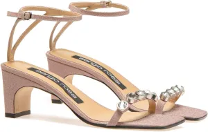 Sergio Rossi Women's SR1 Pump, Cipria, 37.5 Medium EU (36,6 US)