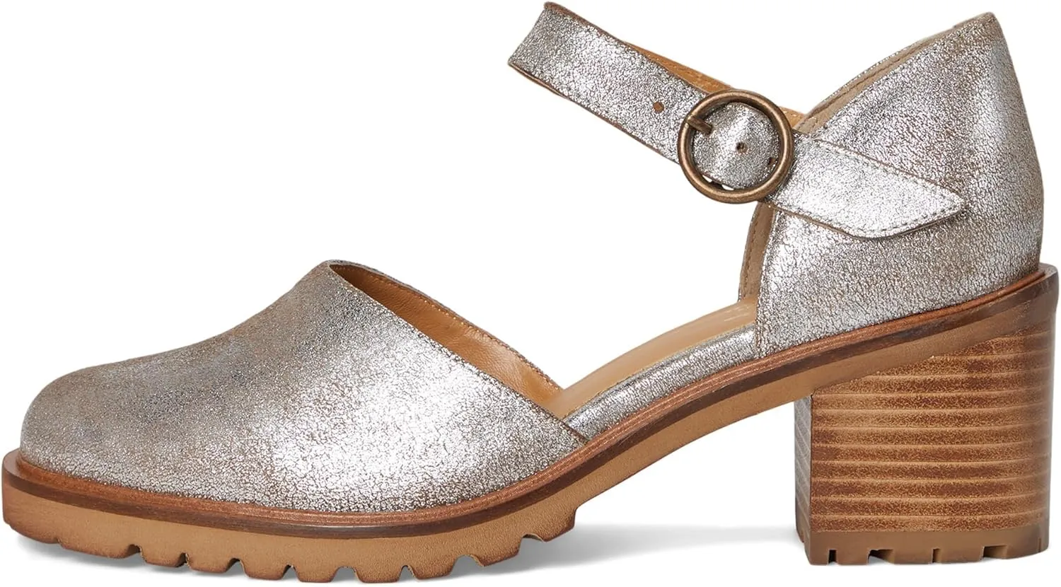 Seychelles Women's Lock and Key Distressed Suede Pump