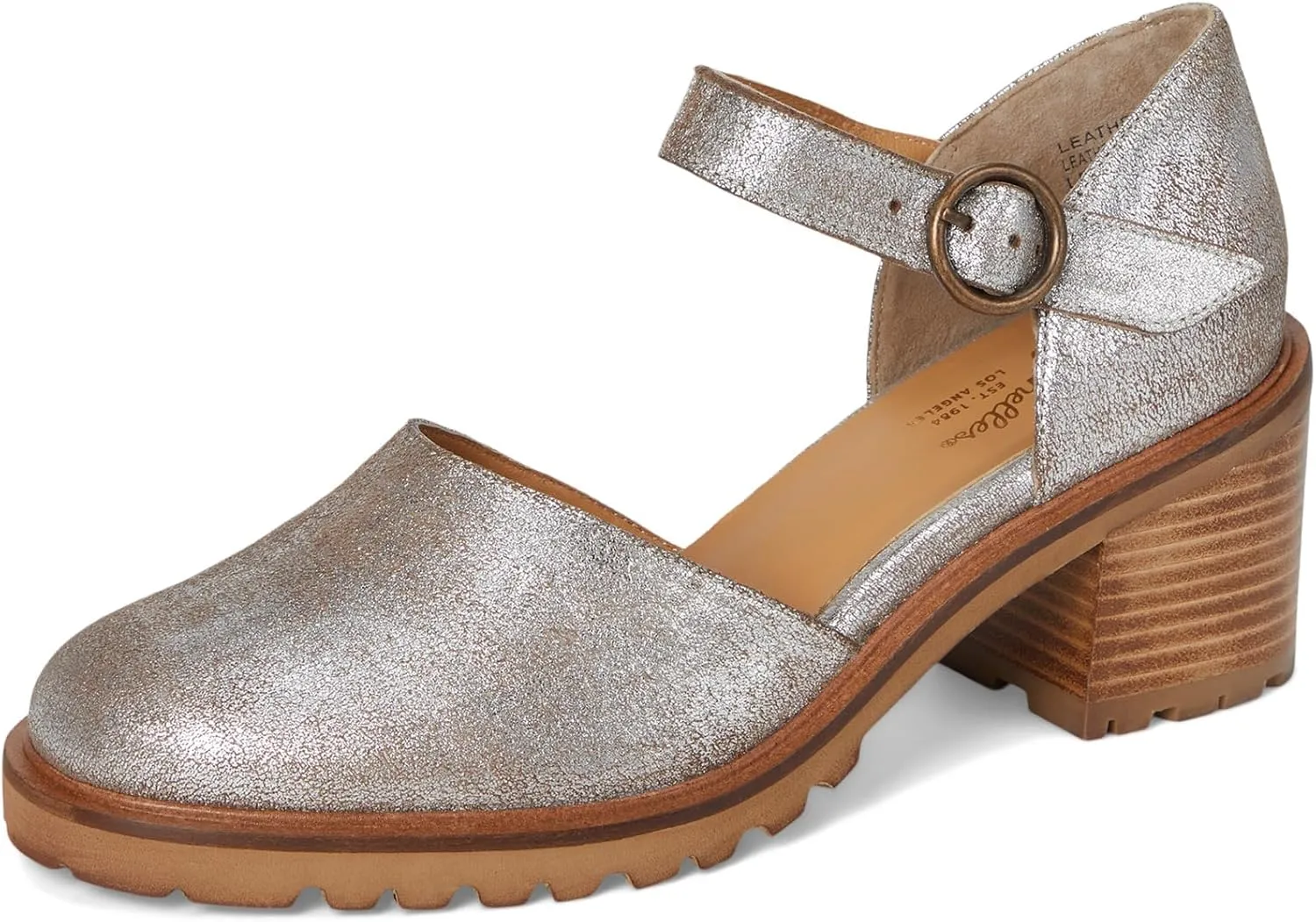 Seychelles Women's Lock and Key Distressed Suede Pump