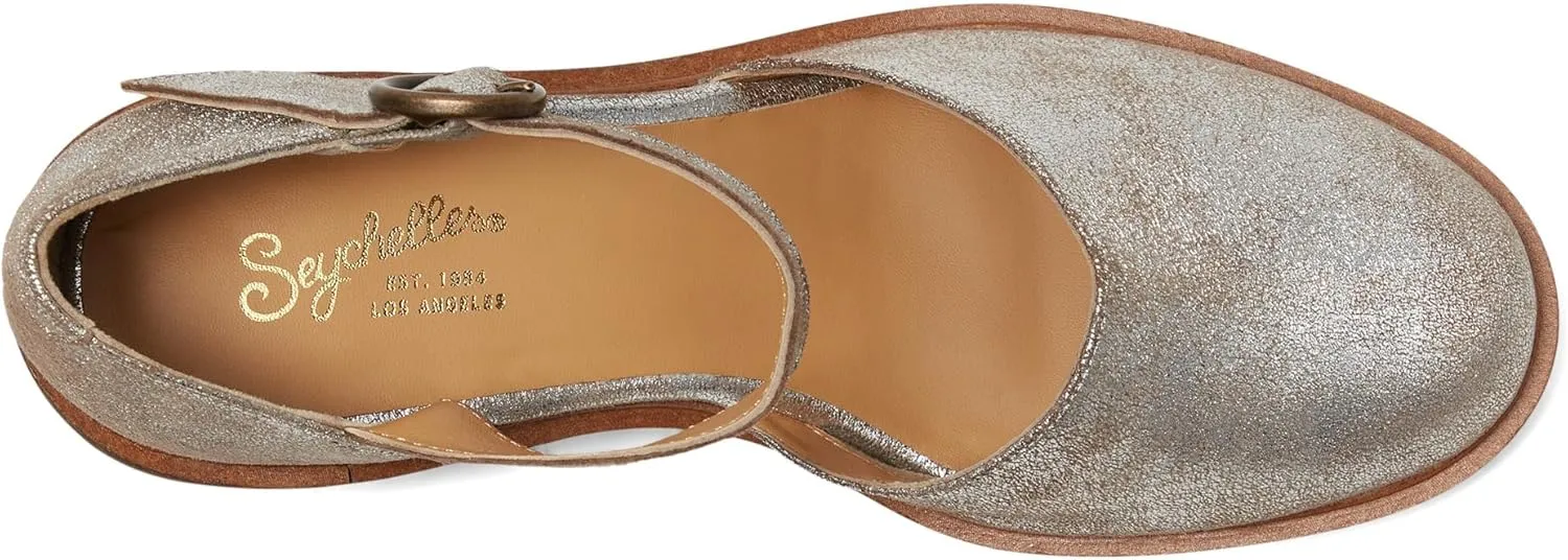 Seychelles Women's Lock and Key Distressed Suede Pump