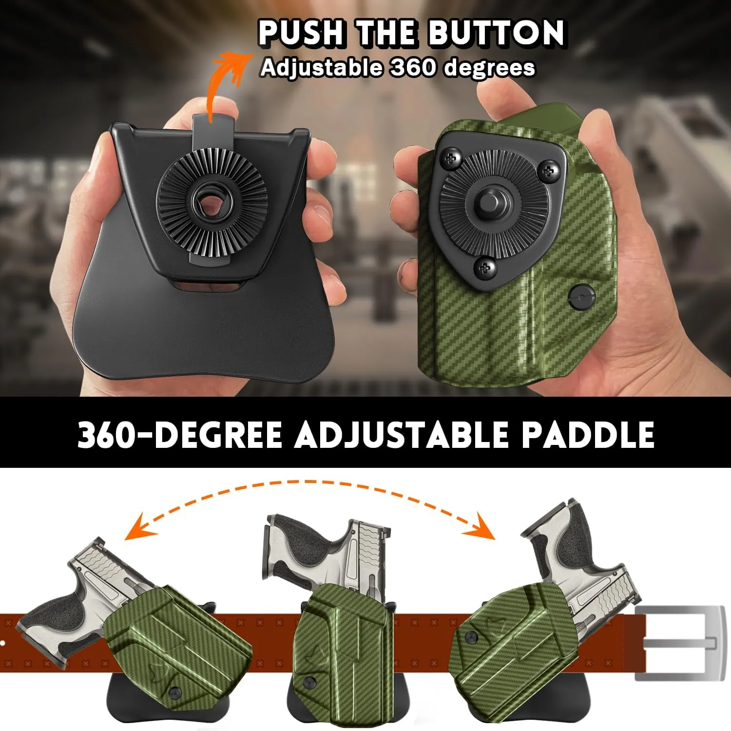 Sig P365 Holster IWB Kydex Custom Fit: Sig Sauer P365 / P365-SAS / P365X Pistol - Inside Waistband Concealed Carry – Adj. Cant & 'Posi-Click' Retention - No Wear - No Jitter - USA Made by Amberide