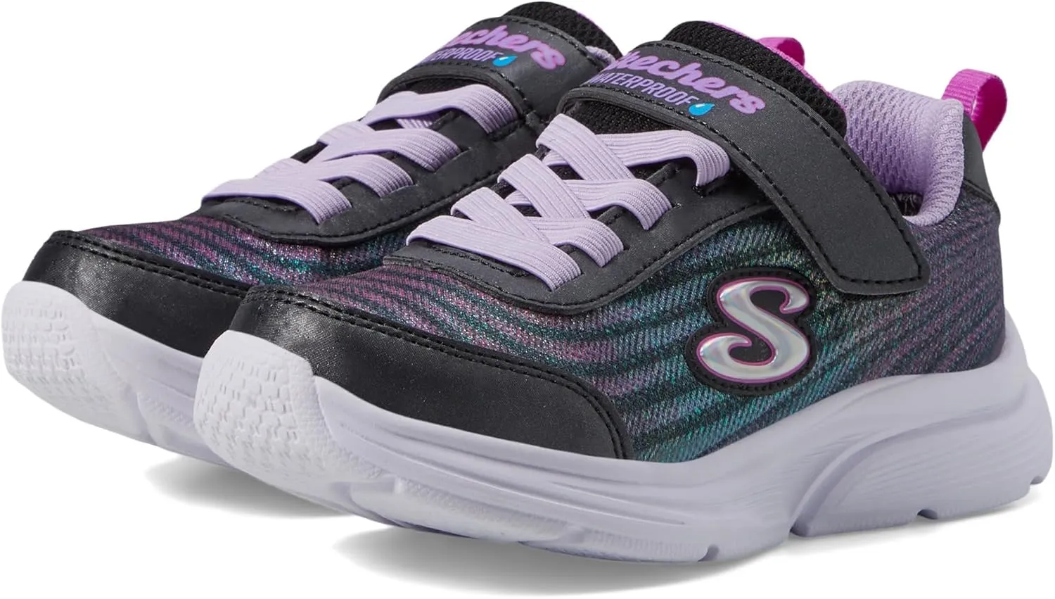 Skechers Girls' Wavy Lites Hydro Crush
