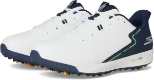 Skechers Golf Men's Vortex Rival Arch Fit Golf Shoe Sneaker, White/Navy, 11 Wide