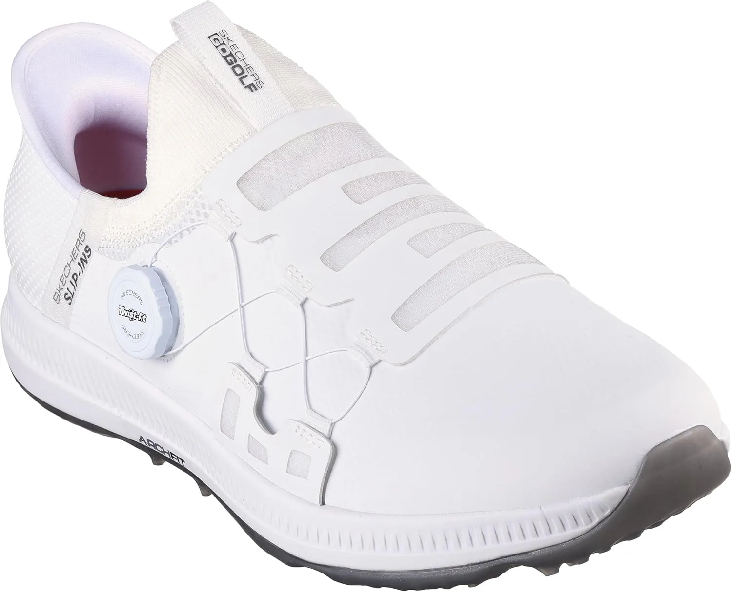 Skechers Men's Go Elite 5 Arch Fit Waterproof Slip in Golf Shoe Sneaker