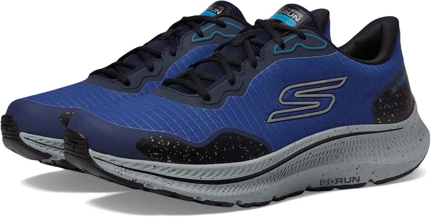 SKECHERS Men's Go Run Consistent 2.0-100% Waterproof Piedmont Sneaker