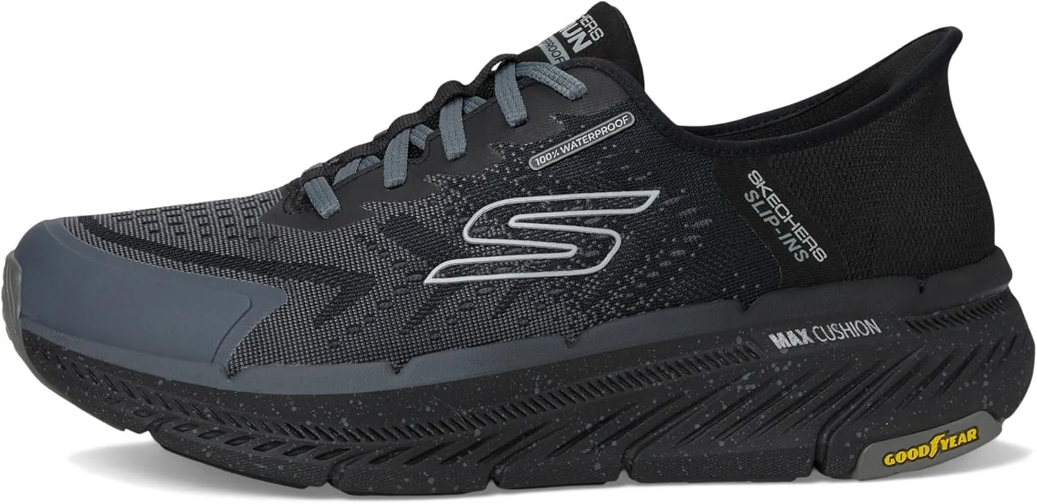 Skechers Men's Max Cushioning Premier 2.0-100% Waterproof Stanch Sneaker