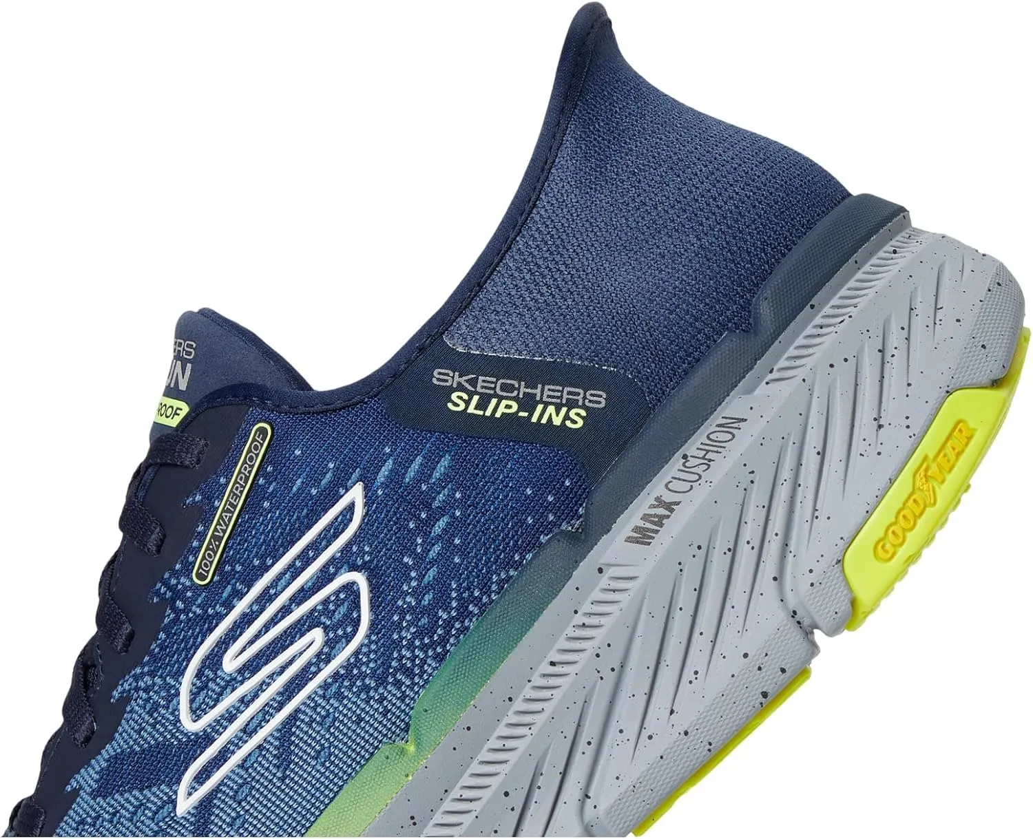Skechers Men's Max Cushioning Premier 2.0-100% Waterproof Stanch Sneaker