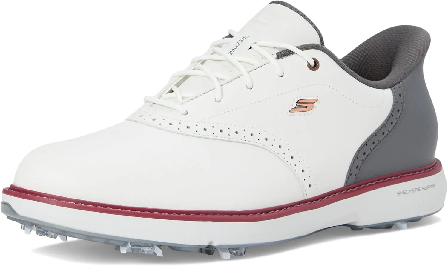 Skechers Men's Prestige Slip-in Arch Fit Golf Shoe Sneaker
