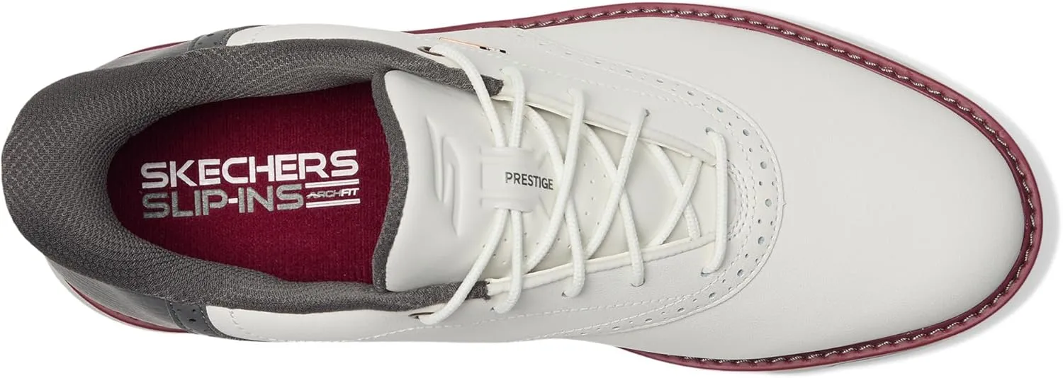 Skechers Men's Prestige Slip-in Arch Fit Golf Shoe Sneaker