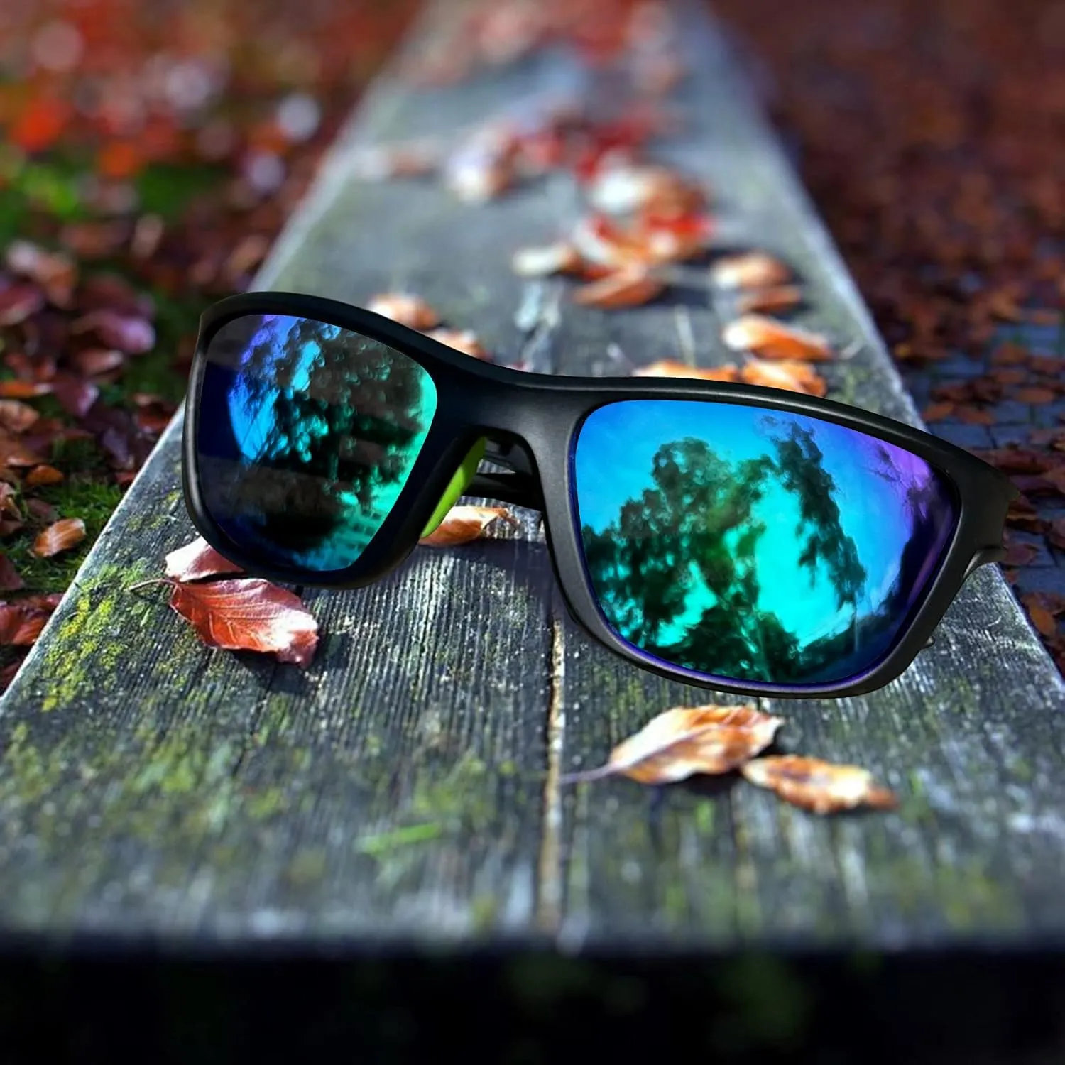 SKYWAY Polarized Sports Sunglasses for Men Women Wrap Around Sports Glasses Baseball Running Cycling UV402 Protection