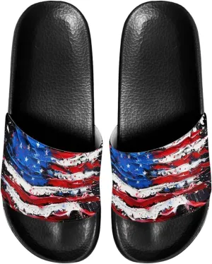Slippers for Women House Slippers Bathroom Sandals Comfort Lightweight Indoor Non-Slip Single Band Shower Shoes