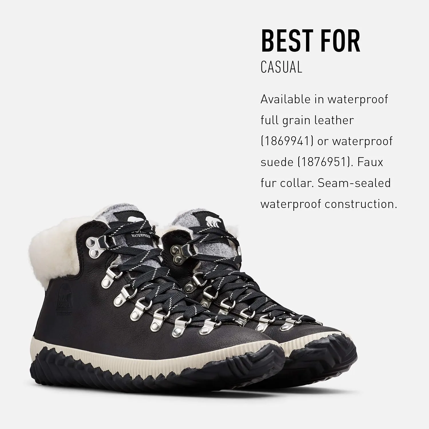 SOREL - Women's Out ‘N About Plus Conquest Waterproof Suede Boot