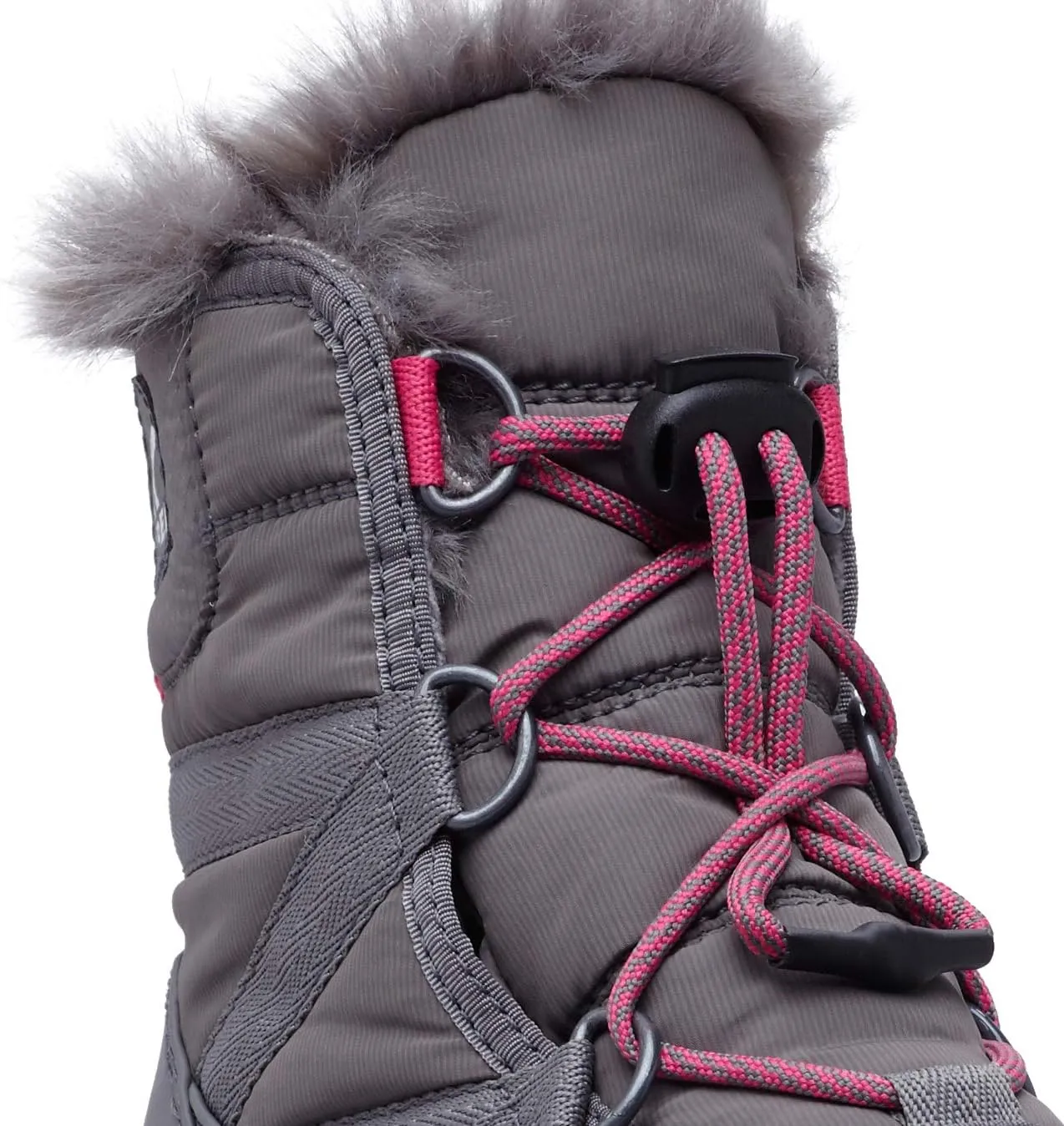 SOREL - Youth Whitney Short Lace Waterproof Snow Boots for Winter with Faux Fur Cuff