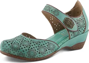 Spring Step L'Artiste Women's Americana Wedge Mary Jane Shoe