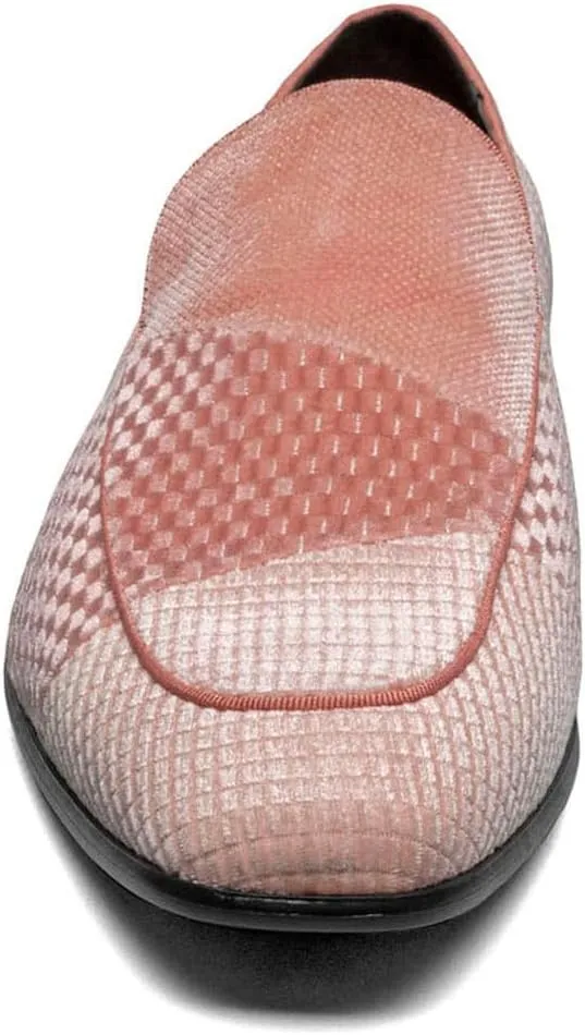 STACY ADAMS Men's Shapshaw Velour Slip on Loafer