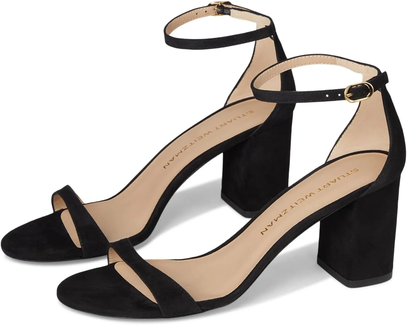 Stuart Weitzman Women's Nudist Block 75 Pump