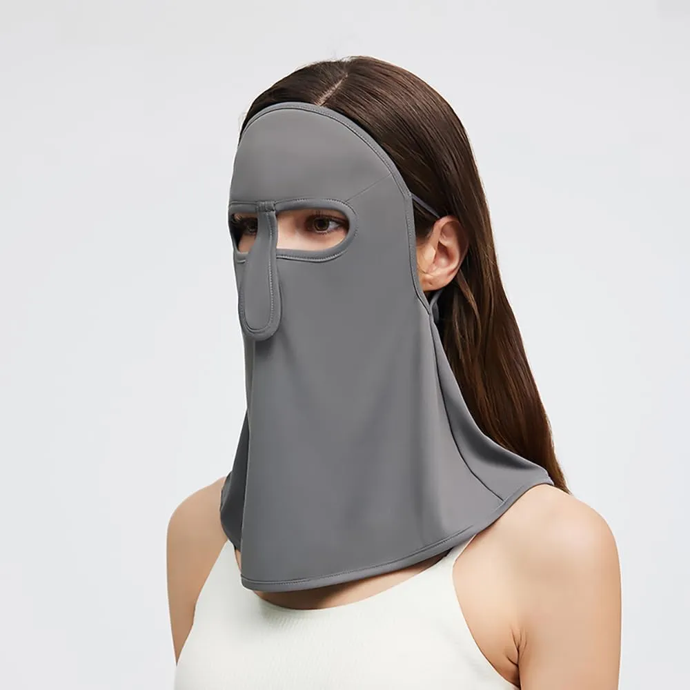 Sun Protection Face Mask Cooling Neck Gaiter Face Scarf Cover Balaclava Cloth Bandanas with Ear Loops SLF6M103T