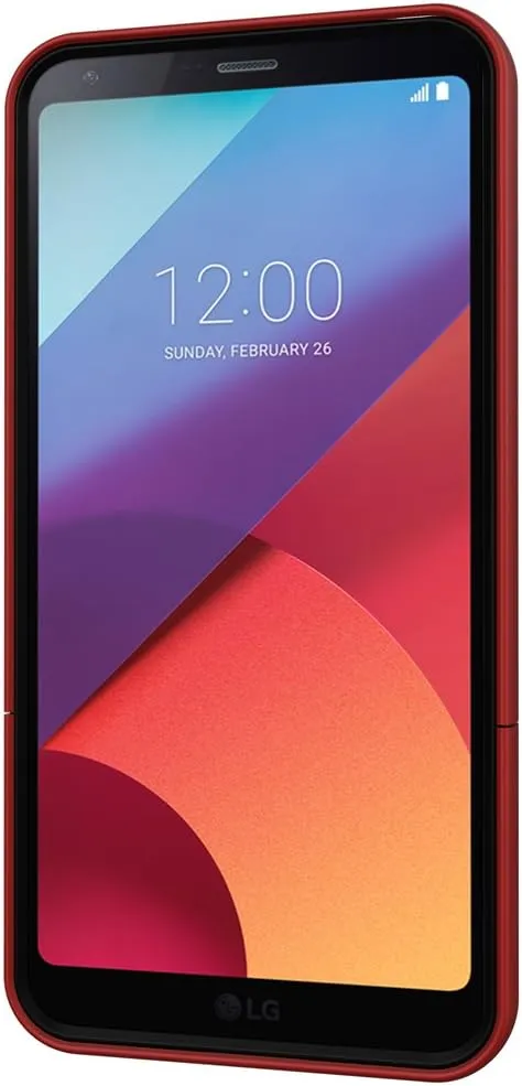 Surface Case for LG G6 - Dark Red/Black