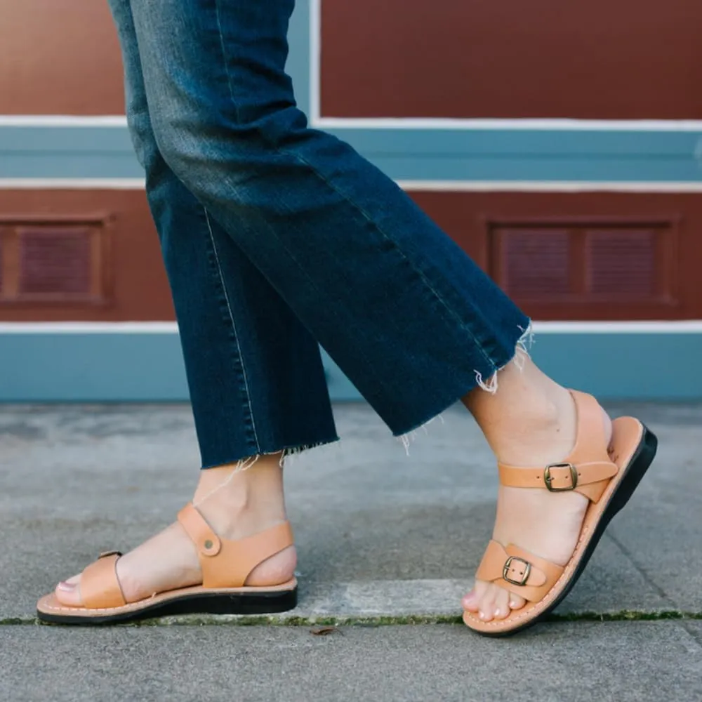 The Original - Leather Adjustable Strap Sandal - Womens Sandals