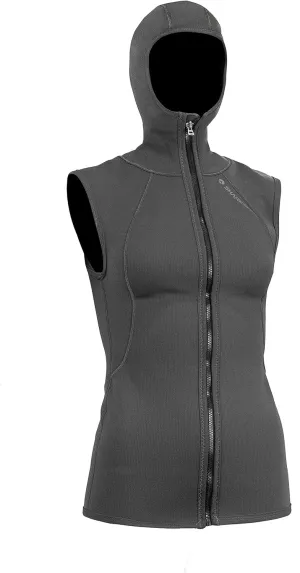 Titanium 2 Chillproof Vest w/Hood Full Zip (Female)