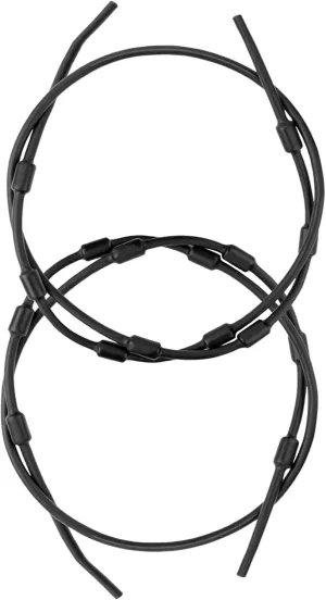 Tree Stand Cables for Summit Climber - 65'' PVC Black Coated Treestand Seat Safety Cable for Climbing Treestand Hunting Tree Stand Accessories