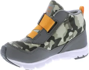 TSUKIHOSHI 7510 Tokyo Waterproof Strap-Closure Machine-Washable Child Sneaker Shoe with Wide Toe Box and Slip-Resistant, Non-Marking Outsole - for Toddlers and Little Kids, Ages 1-8