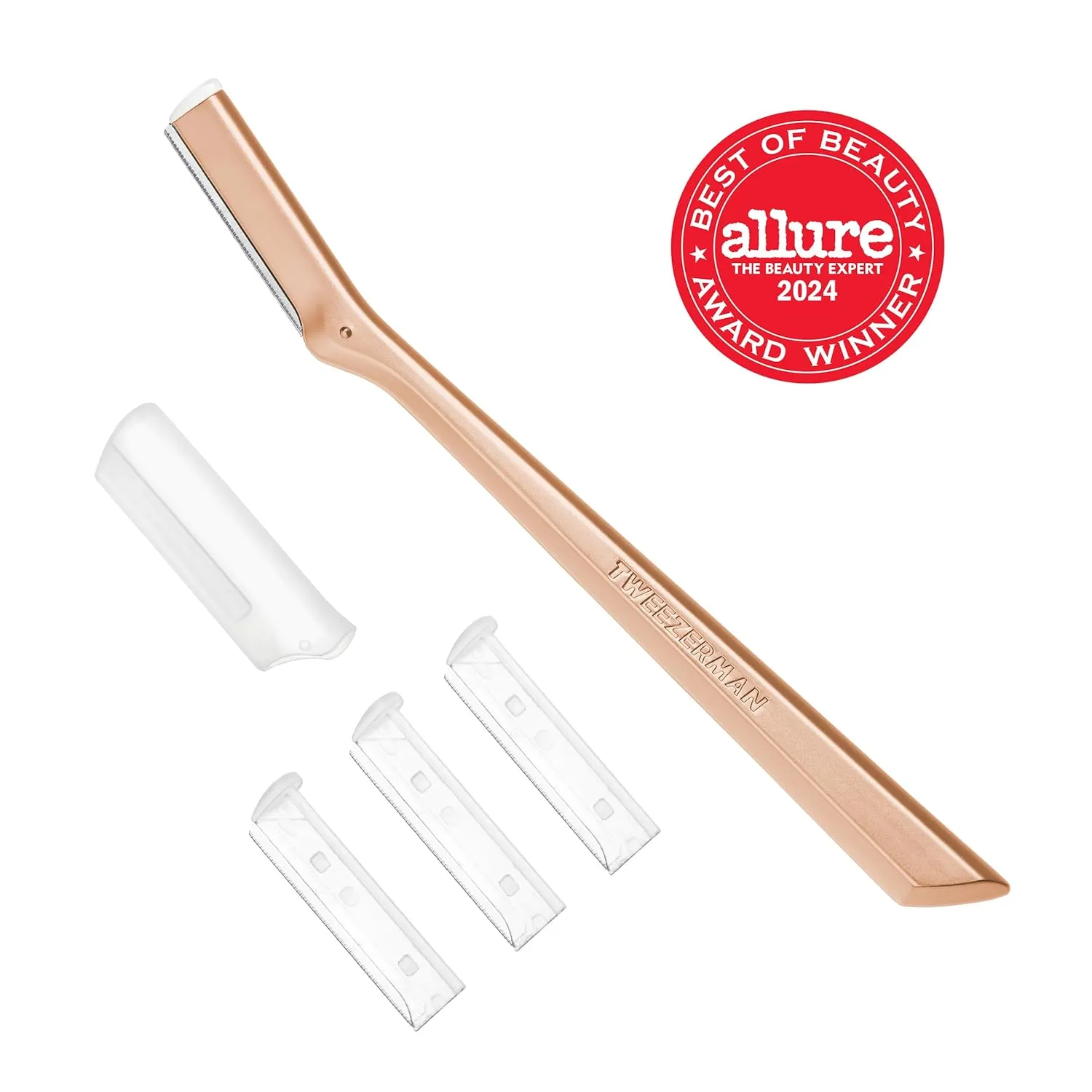 Tweezerman Rose Gold Facial Razor