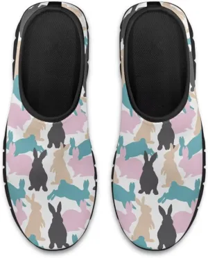 UNICEU Easter Casual Shoes for Women Slip On Low Top Fashion Sneakers Breathable Lightweight Walking Work Footwear